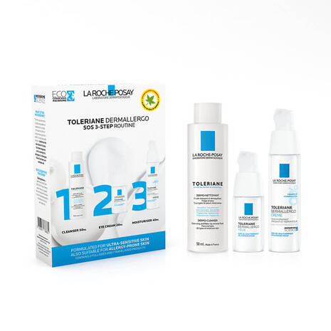 LA ROCHE-POSAY Toleraine Dermallegro SOS 3-Step Kit 1