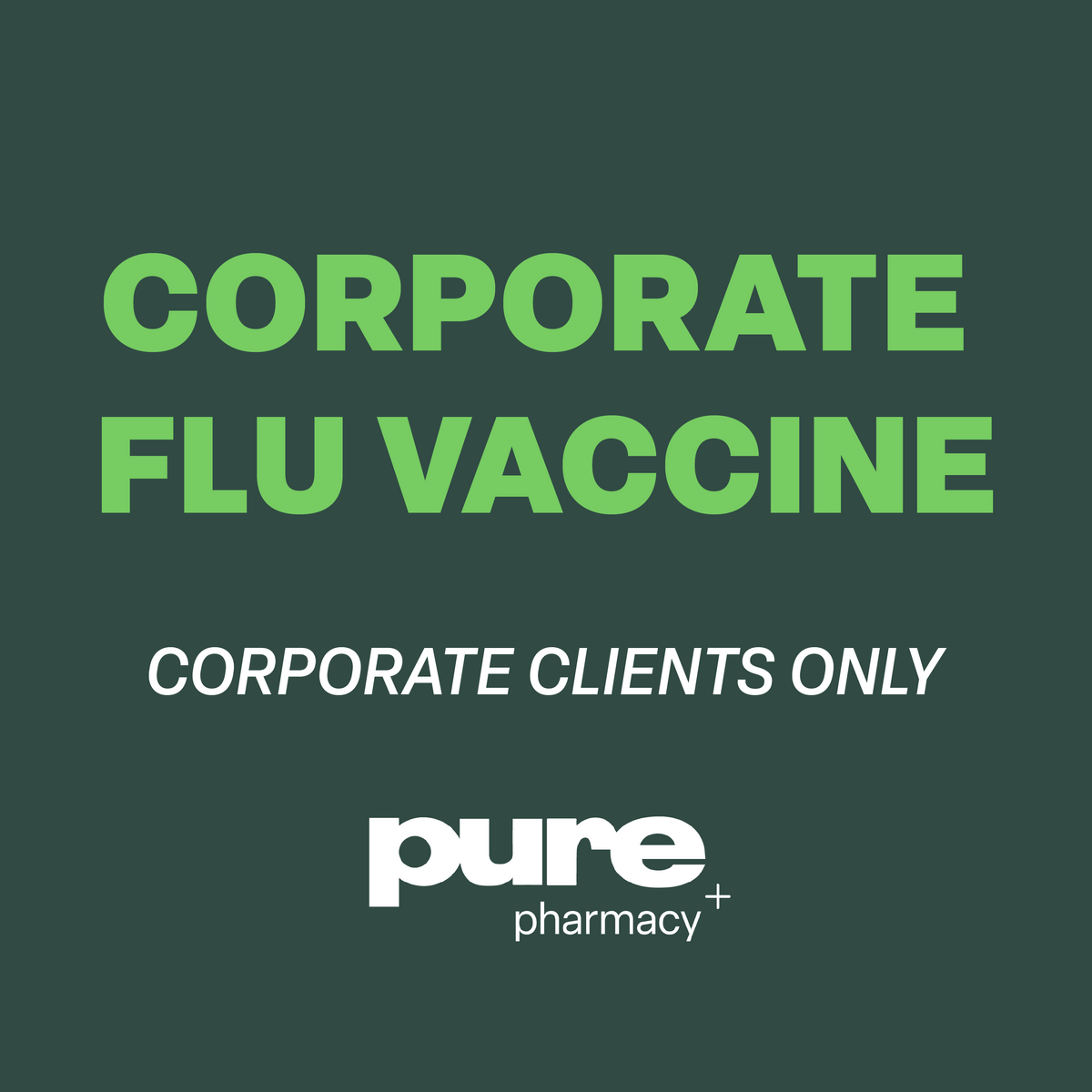 Corporate Flu Vaccine