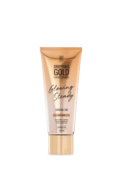 SOSU Dripping Gold Glowing Steady Gradual Tan Medium Dark 200ml