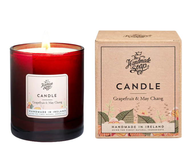 SOY CANDLE - GRAPEFRUIT & MAY CHANG