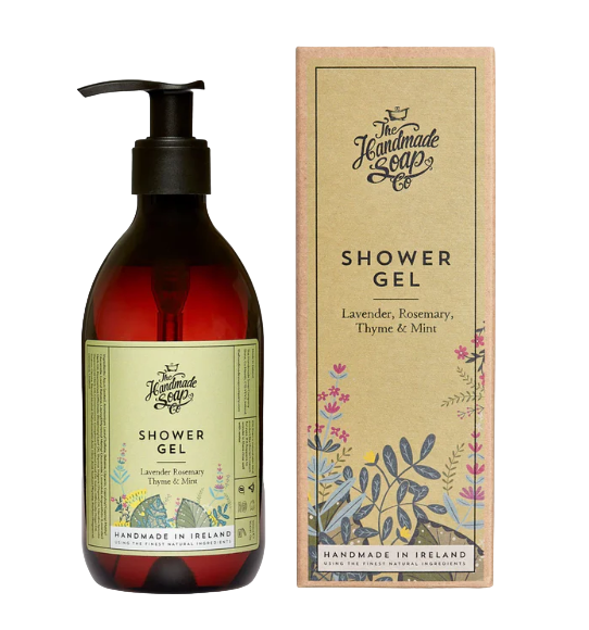 SHOWER GEL - LAVENDER, ROSEMARY, THYME & MINT