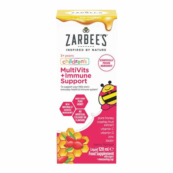 Zarbees Kids Multivit & Immune Support Liquid