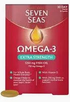 Seven Seas Omega 3 Extra Strength Caps