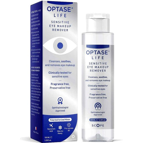 OPTASE LIFE Sensitive Eye Makeup Remover 100ml