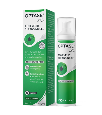 OPTASE Tea Tree Oil Eyelid Gel 50ml