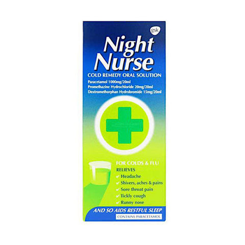 Night Nurse Cold & Flu Liquid 160ml