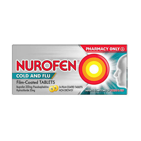 Nurofen Cold & Flu Tablets 24 pack