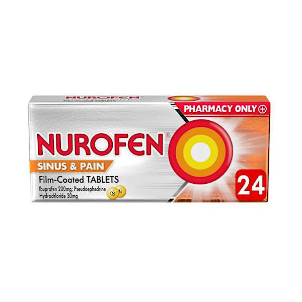 Nurofen Sinus & Pain Tablets 24 pack
