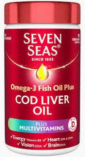 Seven Seas Pure Cod Liver Oil & Multivit Capsule