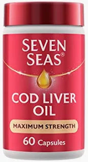 Seven Seas Pure Extra High Strength Cod Liver Oil Caps