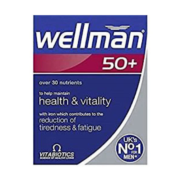 Vitabiotics Wellman 50+ Capsules 30 Pack