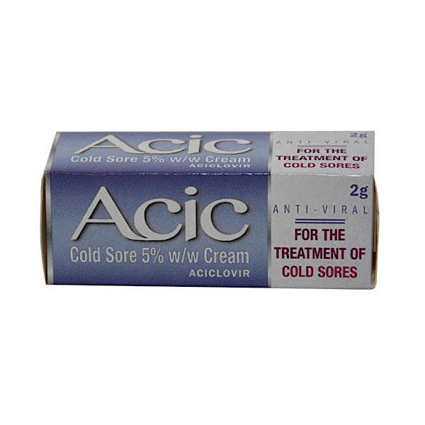 Acic Cold Sore Cream – Pure Pharmacy Ireland