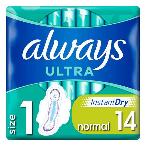 Halb Always Always Ultra Normal Plus 14 Pads – Pure Pharmacy Ireland