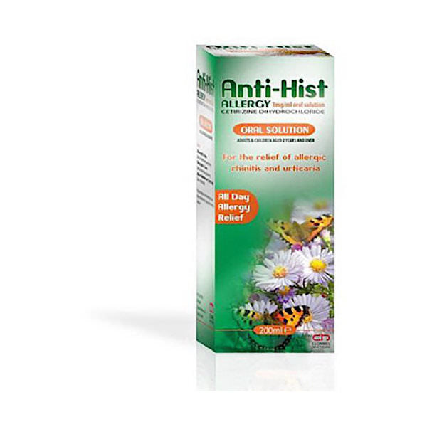 Anti-Hist Allergy Oral Solution 200ml