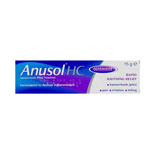 Anusol HC Ointment 15g Pack