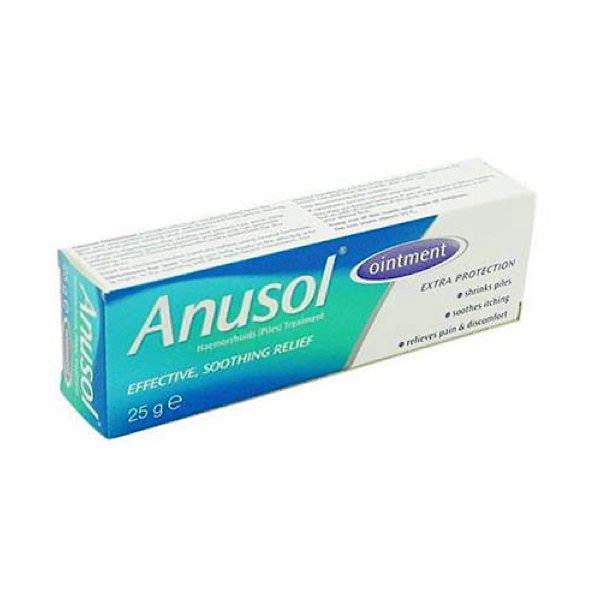 Anusol Components Anusol Ointment 25g Pack – Pure Pharmacy Ireland