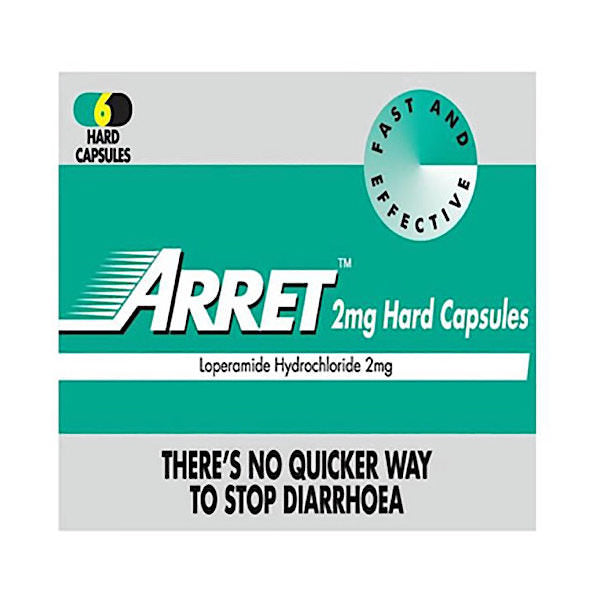 Arret 2mg Capsules 6 Pack