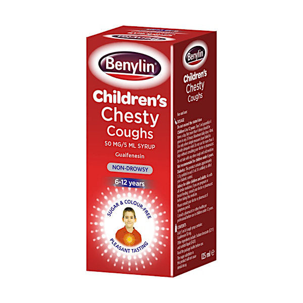 Benylin Childrens Chesty Cough Syrup 125ml