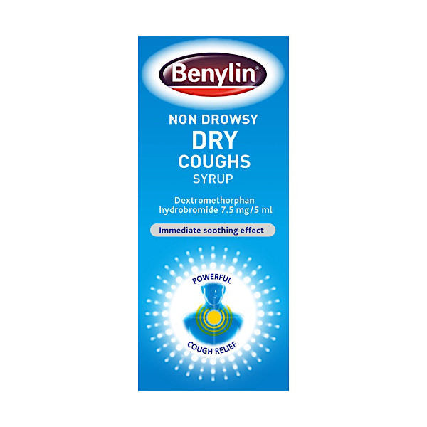 Fiskolin Syrup Benylin Non-Drowsy Dry Cough Syrup 125ml – Pure Pharmacy Ireland