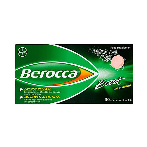 Berocca Boost Effervescent Tablets 30 Pack