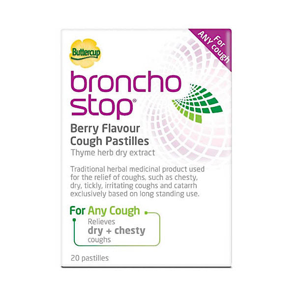 Broncho Stop Pastilles Berry 20 Pack