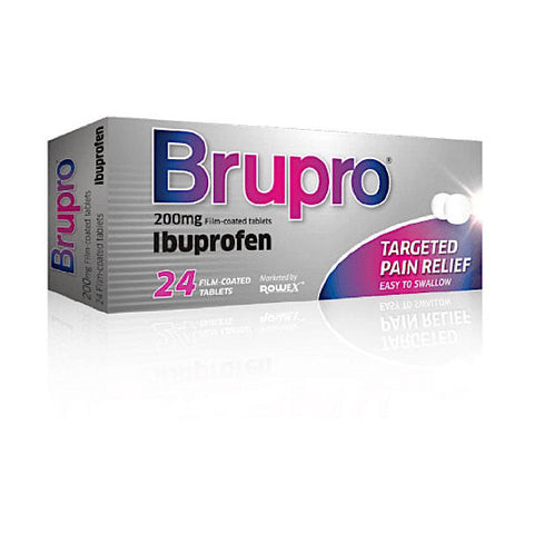 Brupro Ibuprofen Tablets 200mg 24 Pack