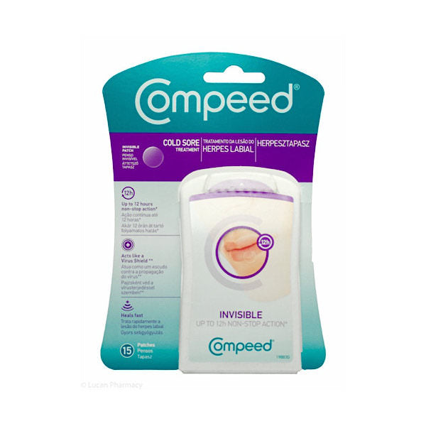 Compeed Cold Sore Patch 15 Pack – Pure Pharmacy Ireland