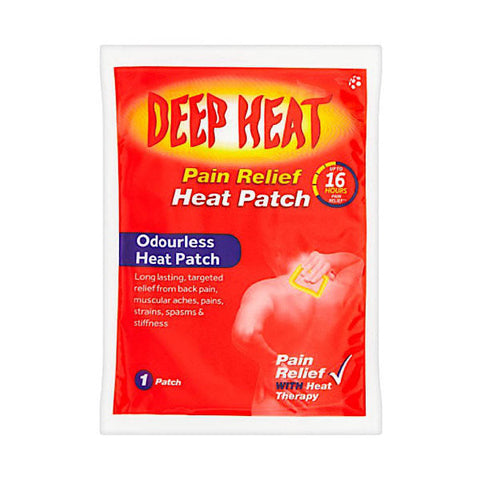 Deep Heat Pain Relief Patch 1 Pack