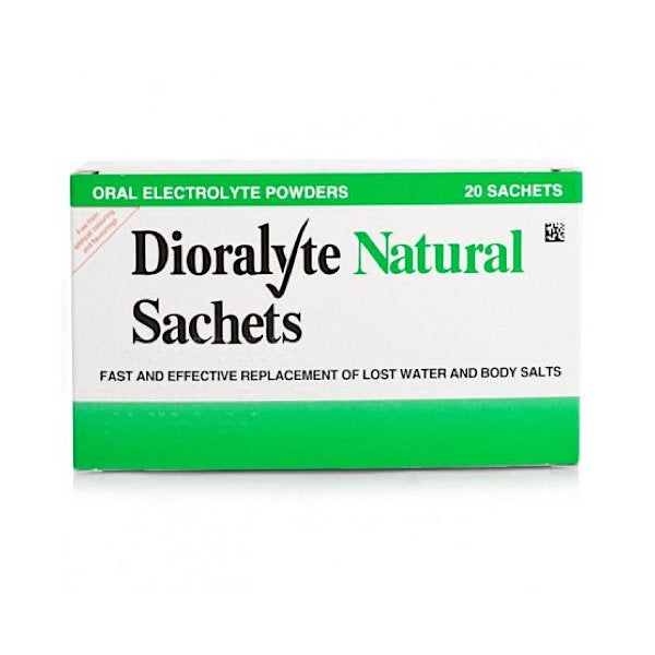 Dioralyte Sachets Natural 20 Pack