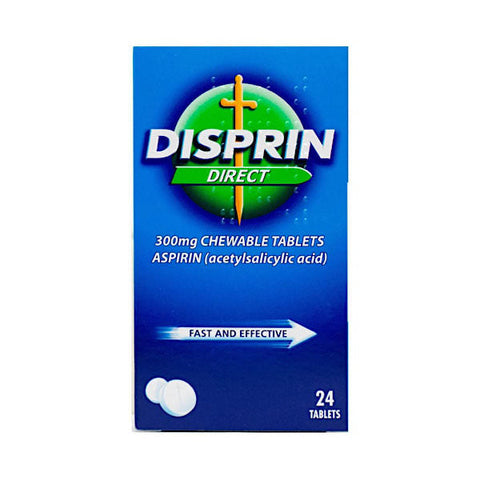 Disprin Direct Chewable Tablets 300mg 24 pack