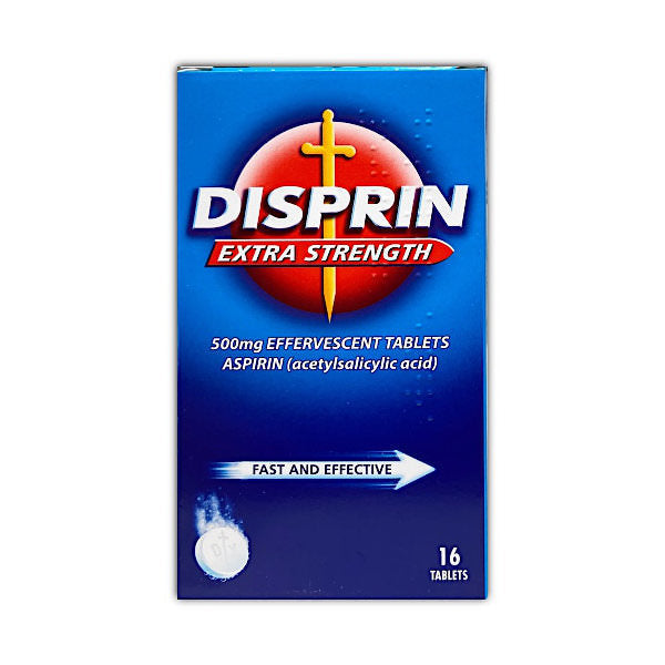 Disprin Extra Strength Effervescent Tablets 500mg 16 pack – Pure ...