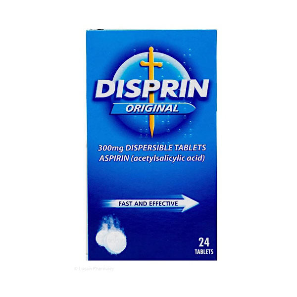 Disprin Original Tablets Dispersible 300mg 24 Pack