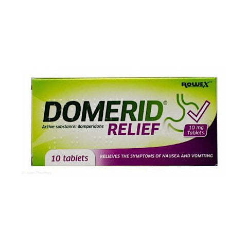 Domerid Relief 10mg Tablets 10 Pack