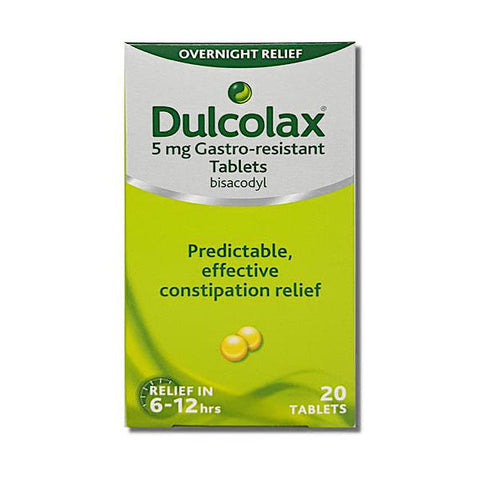 Dulcolax 5mg Tablets 20 Pack