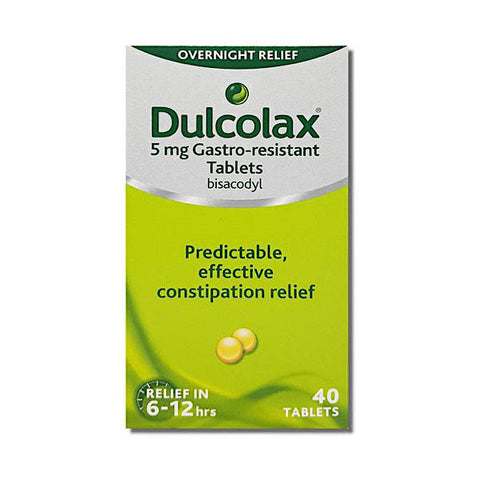 Dulcolax 5mg Tablets 40 Pack