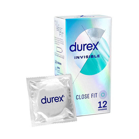 Durex Invisible Sensitive Condoms 12 Pack