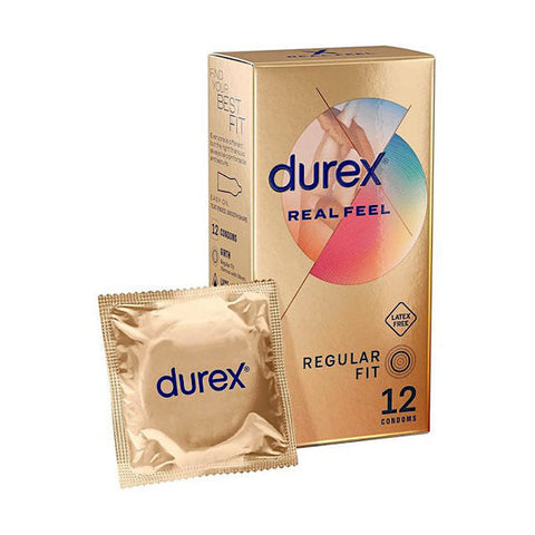 Durex Real Feel Condoms 12 Pack