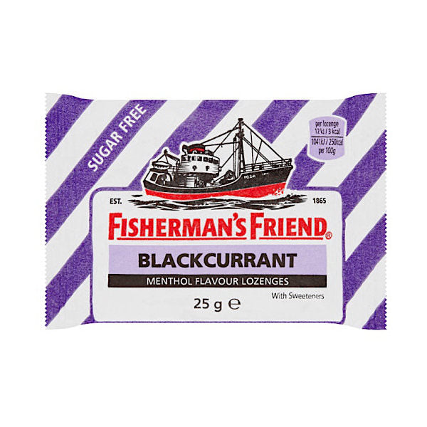 Fishermans Friends 25g Pack Blackcurrent