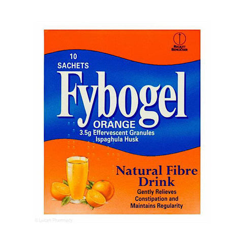 Fybogel Orange Sachets 10 Pack