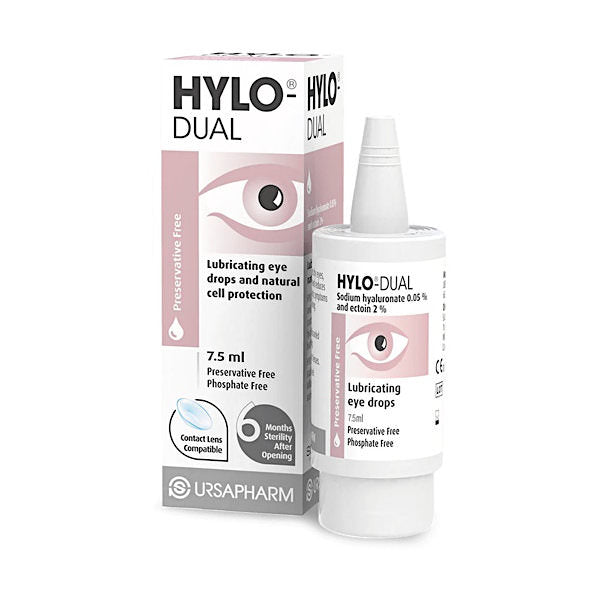 Hylo Dual Preservative Free Eye Drops 7.5ml