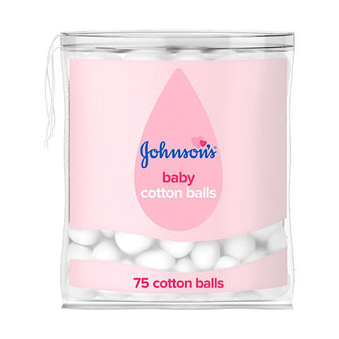 Johnsons Baby Cotton Balls 75 pack