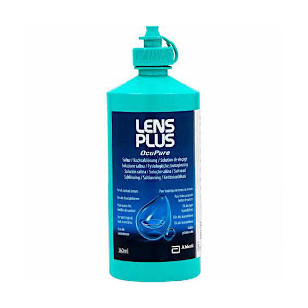 Lens Plus Ocupure Saline Solution 360ml