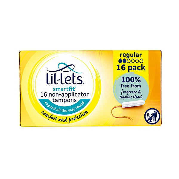 Lil-Lets Non-Applicator Tampons 16 Pack