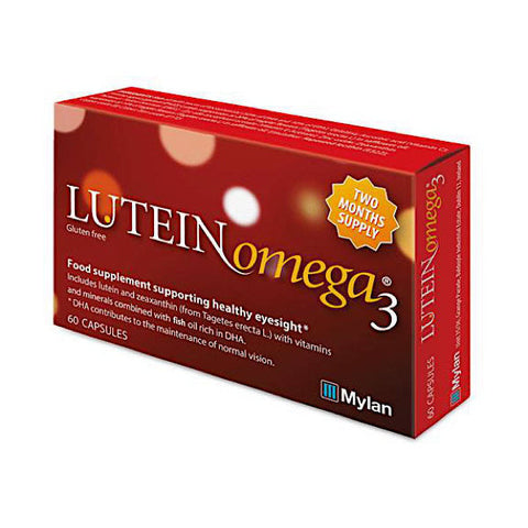 Lutein Omega 3 Capsules 60 Pack