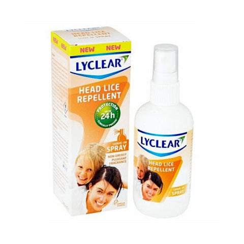 Lyclear Head Lice Repellent Spray 100ml Pure Pharmacy Ireland lyclear-head-lice-repellent-spray-100ml-pure-pharmacy-ireland