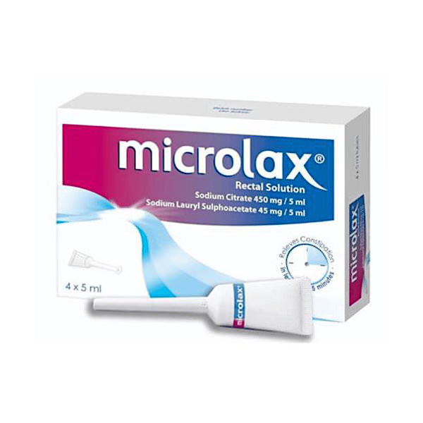 Microlax Solution 4 Pack