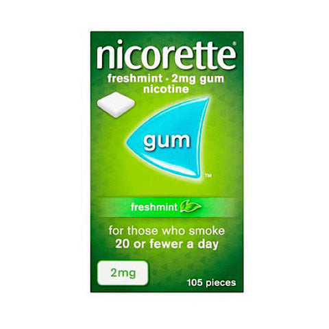 Nicorette Gum 2mg 105 Pack