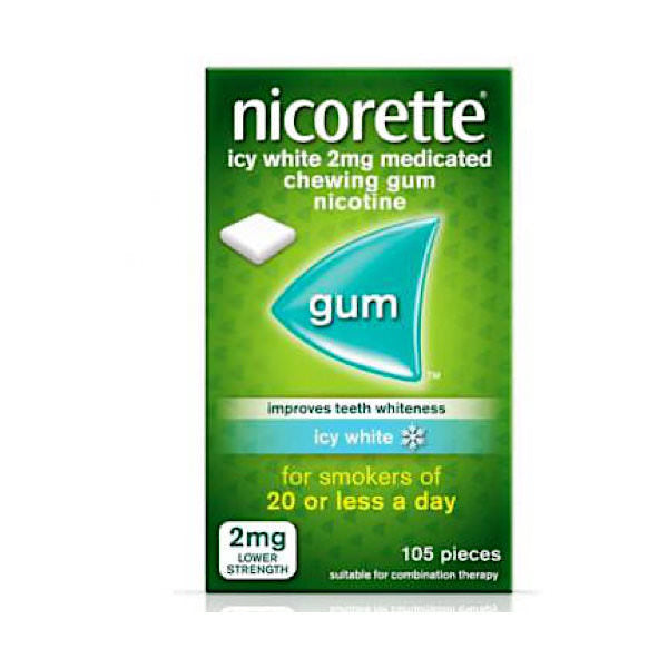 Nicorette Gum 2mg 105 Pack