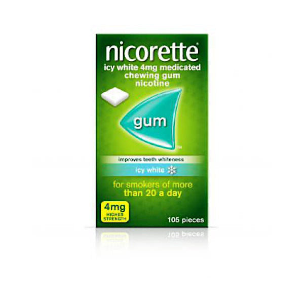 Nicorette Gum 4mg 105 Pack