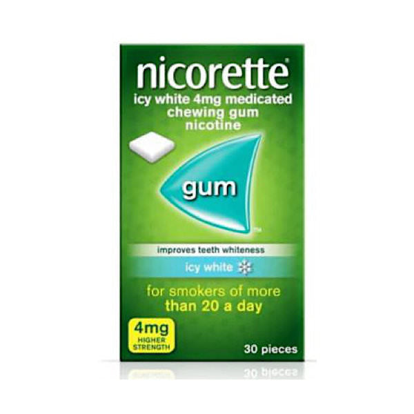 Nicorette Gum 4mg 30 Pack